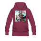 Flying Is For Girls - Women’s Premium Hoodie - burgundy