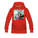 Flying Is For Girls - Women’s Premium Hoodie - red