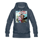 Flying Is For Girls - Women’s Premium Hoodie - heather denim