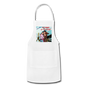 Flying Is For Girls - Adjustable Apron - white