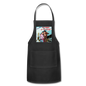 Flying Is For Girls - Adjustable Apron - black