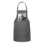 Flying Is For Girls - Adjustable Apron - charcoal