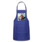 Flying Is For Girls - Adjustable Apron - royal blue