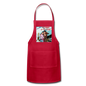 Flying Is For Girls - Adjustable Apron - red