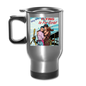 Flying Is For Girls - Travel Mug - silver