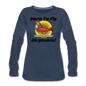 Born To Fly - Airplanes - Women's Premium Long Sleeve T-Shirt - navy