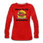 Born To Fly - Airplanes - Women's Premium Long Sleeve T-Shirt - red