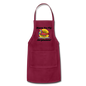 Born To Fly - Airplanes - Adjustable Apron - burgundy