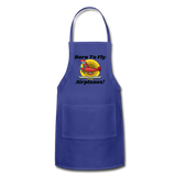 Born To Fly - Airplanes - Adjustable Apron - royal blue