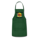 Born To Fly - Airplanes - Adjustable Apron - forest green