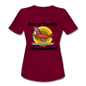 Born To Fly - Airplanes - Women's Moisture Wicking Performance T-Shirt - burgundy