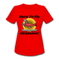 Born To Fly - Airplanes - Women's Moisture Wicking Performance T-Shirt - red