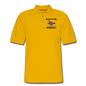 Born To Fly - Airplanes - Men's Pique Polo Shirt - Yellow