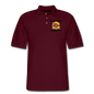 Born To Fly - Airplanes - Men's Pique Polo Shirt - burgundy