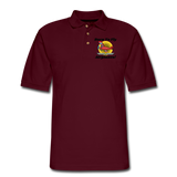 Born To Fly - Airplanes - Men's Pique Polo Shirt - burgundy