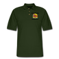 Born To Fly - Airplanes - Men's Pique Polo Shirt - forest green