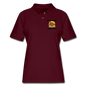 Born To Fly - Airplanes - Women's Pique Polo Shirt - burgundy