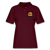 Born To Fly - Airplanes - Women's Pique Polo Shirt - burgundy