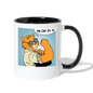 We Can Do It - Cat - Contrast Coffee Mug - white/black