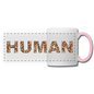 Human - People - Panoramic Mug - white/pink