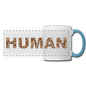 Human - People - Panoramic Mug - white/light blue