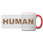 Human - People - Panoramic Mug - white/red