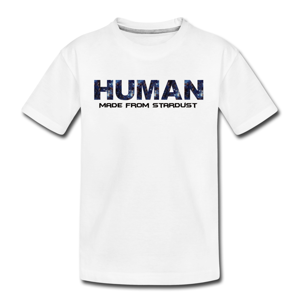 Human - Stardust - Kids' Premium T-Shirt - white