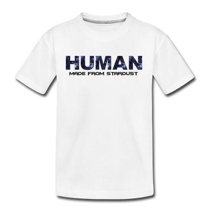 Human - Stardust - Kids' Premium T-Shirt - white