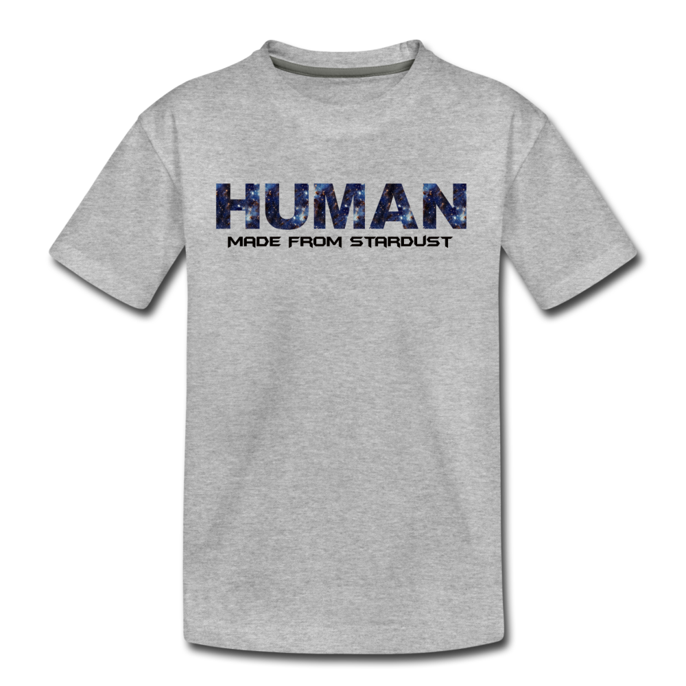 Human - Stardust - Kids' Premium T-Shirt - heather gray