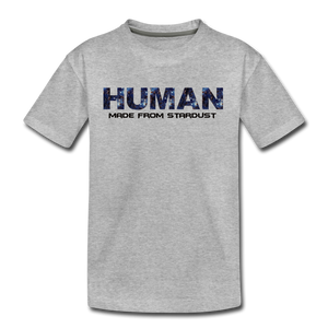 Human - Stardust - Kids' Premium T-Shirt - heather gray