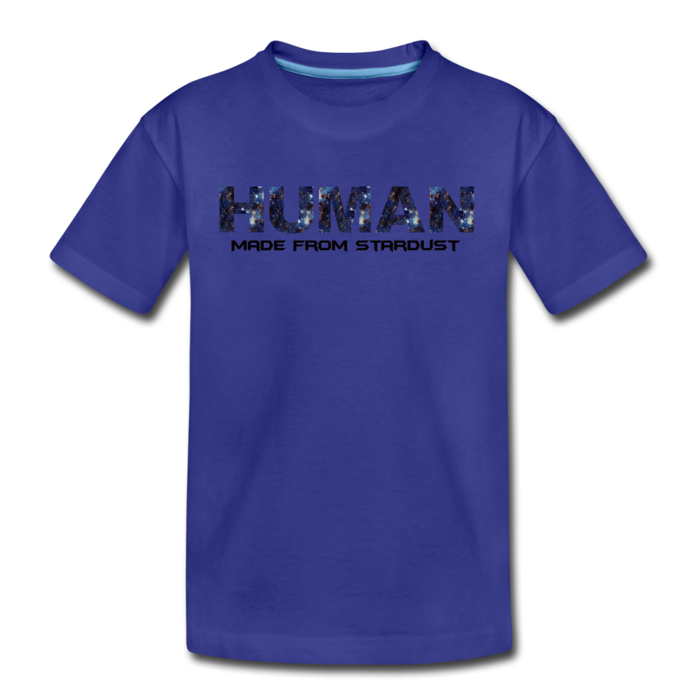 Human - Stardust - Kids' Premium T-Shirt - royal blue