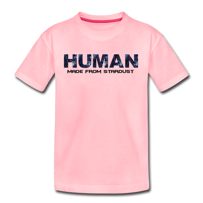 Human - Stardust - Kids' Premium T-Shirt - pink