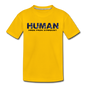 Human - Stardust - Kids' Premium T-Shirt - sun yellow