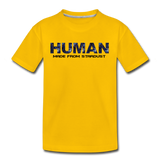Human - Stardust - Kids' Premium T-Shirt - sun yellow