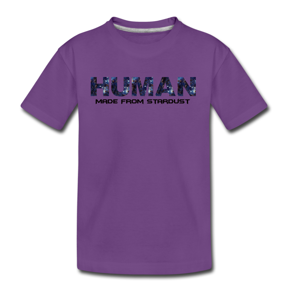 Human - Stardust - Kids' Premium T-Shirt - purple