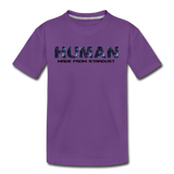 Human - Stardust - Kids' Premium T-Shirt - purple