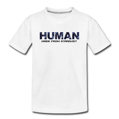 Human - Stardust - Toddler Premium T-Shirt - white