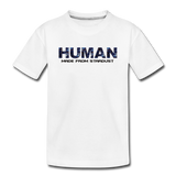 Human - Stardust - Toddler Premium T-Shirt - white