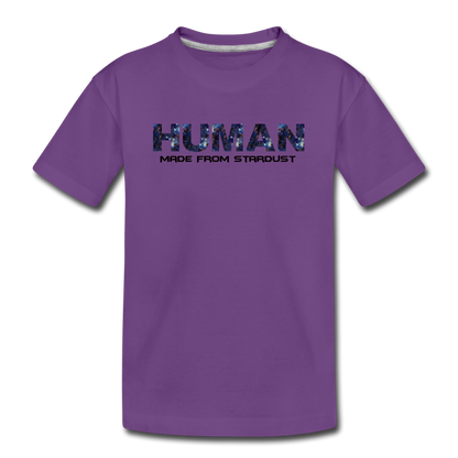 Human - Stardust - Toddler Premium T-Shirt - purple