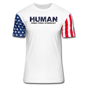 Human - Stardust - Stars & Stripes T-Shirt - white