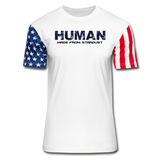 Human - Stardust - Stars & Stripes T-Shirt - white
