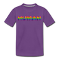 Human - Rainbow - Kids' Premium T-Shirt - purple