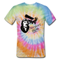 Airport Bum - Unisex Tie Dye T-Shirt - rainbow