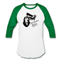 Airport Bum - Baseball T-Shirt - white/kelly green