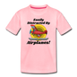 Easily Distracted - Red Taildragger - Toddler Premium T-Shirt - pink