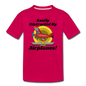 Easily Distracted - Red Taildragger - Kids' Premium T-Shirt - dark pink