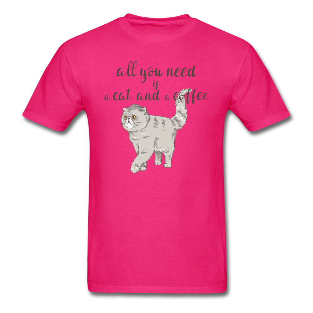 All You Need - Unisex Classic T-Shirt - fuchsia