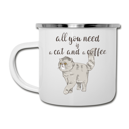 All You Need - Camper Mug - white