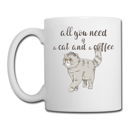 All You Need - Coffee/Tea Mug - white