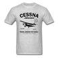 Cessna Adventure - Black - Unisex Classic T-Shirt - heather gray